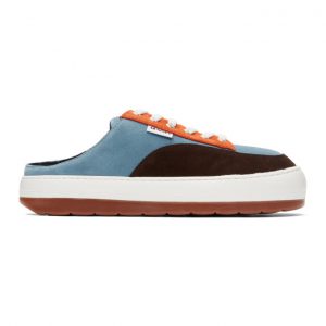 Sunnei Multicolor Suede Dreamy Slip-On Sneakers (DS02)