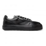 Sunnei Black Leather Dreamy Sneakers (SUN018_DREAMY)