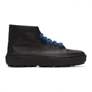 Vans Black Taka Hayashi Edition Sk8-Boot LX Sneakers (VN0A4UWQL3A)