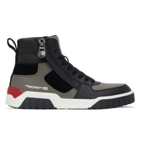 Diesel Black S-Rua SK High Sneakers (Y02576 PR131)