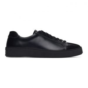Tiger of Sweden Black Salas P Low Sneakers (U65417014)