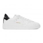 Golden Goose White and Black Pure Star Sneakers (GMF00197.F000537.102)