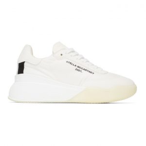 Stella McCartney White Runner Loop Sneakers (800145N0071)