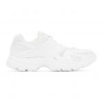 VETEMENTS White Reebok Edition Spike Runner Sneakers (UE51SN100W)