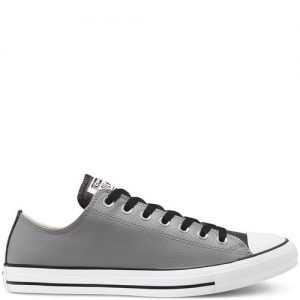 Converse Seasonal Colour Leather Chuck Taylor All Star Low Top Black Black (168542C)