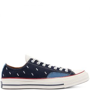 Converse Indigo Boro Chuck 70 Low Top Midnight Navy/Egret/Garnet (171065C)