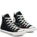 Converse Valentine’s Day Chuck Taylor All Star High Top Black, White Black/ White (171158C)