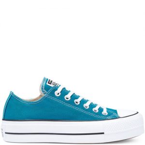Converse Converse Color Platform Chuck Taylor All Star Low Top Bright Spruce/White/Black (570323C)