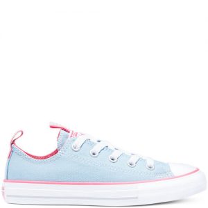 Converse Converse Color Chuck Taylor All Star Low Top Sea Salt Blue/Bold Pink/White (670405C)