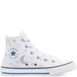 Converse My Wish Chuck Taylor All Star High Top White/Pink/Silver (671094C)