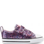 Converse Coated Glitter Easy-On Chuck Taylor All Star Low Top Bold Pink/White/Black (770178C)