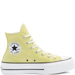 Converse Converse Color Platform Chuck Taylor All Star High Top Yellow Yellow (570433C)
