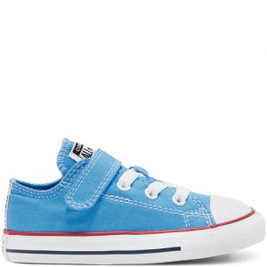 Converse Seasonal Color Easy-On Chuck Taylor All Star Low Top für Kleinkinder White White (766823C)