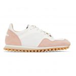 Spalwart White and Pink Marathon Trail Low WBHS Sneakers (9703773 2235)