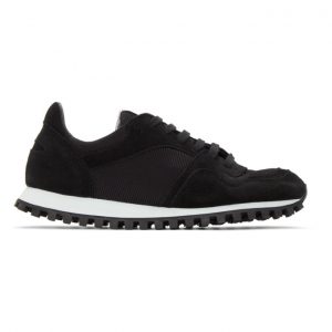 Spalwart Black Mesh Marathon Trail Low Mesh Sneakers (9703973 9999)