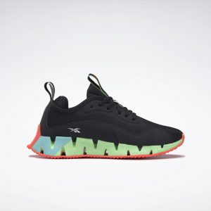 Reebok Zig Dynamica Black / Neon Mint / Orange Flare (FZ1991)