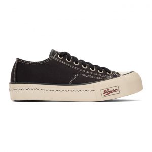 Visvim Black Skagway Lo Patten Sneakers (0319101001002)