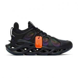 Li-Ning Black Iridescent Lining Ace Arc Sneakers (ARHP191-12)
