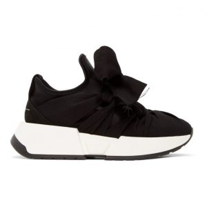MM6 Maison Margiela Black Flare Sneakers (S59WS0033 P3286)