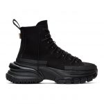 Wooyoungmi Black Big Sole High Sneakers (SU01)
