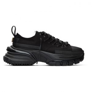 Wooyoungmi Black Big Sole Sneakers (SU02)
