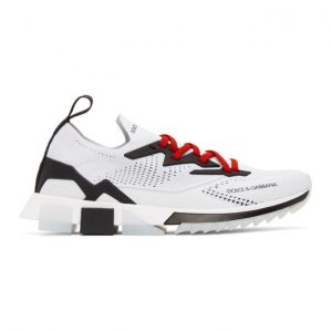 Dolce and Gabbana White Mesh Sorrento Sneakers (CS1822AW47689697)