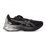 Asics Black and Silver Novablast Platinum Sneakers (1011B157)