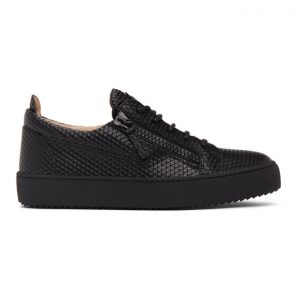Giuseppe Zanotti Black System Frankie Sneakers (RU00043 88028)