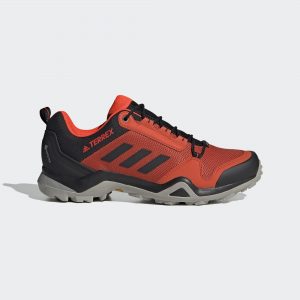 adidas TERREX AX3 GORE-TEX Wanderschuh Glory Amber / Core Black / Solar Red (EG6164)