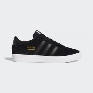 adidas Basket Profi Lo Schuh Core Black / Core Black / Cloud White (FX3196)