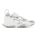 AAPE by A Bathing Ape White and Grey Iridescent Dimension Sneakers (AAPSHM6640XAEWHE)