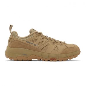 Salomon Beige Odyssey Advanced Sneakers (414717)