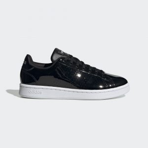 adidas Advantage Schuh Core Black / Cloud White / Matte Silver (EE7497)