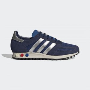 adidas LA Trainer Schuh Dark Blue / Cream White / Scarlet (FY7688)