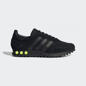 adidas LA Trainer Schuh Core Black / Core Black / Solar Yellow (G58097)