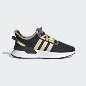 adidas U_Path Run Schuh Feather Grey / Halo Gold / Cloud White (FX5069)