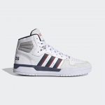 adidas Entrap Mid Schuh Cloud White / Collegiate Navy / Vivid Red (FY6621)