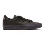 Heron Preston Black Vulcanized Low Sneakers (HMIA017R21LEA0011001)