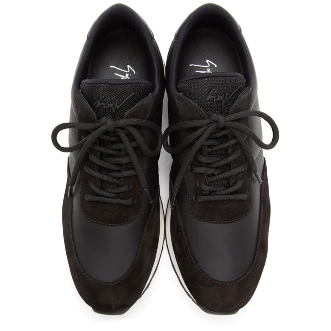 Giuseppe Zanotti Black Jimi Running Sneakers (EU00055) (4)