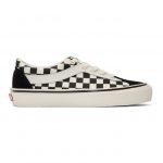 Vans Black and White Checkerboard Bold NI Sneakers (VN0A3WLPR6R)