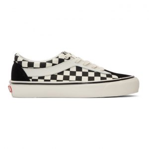 Vans Black and White Checkerboard Bold NI Sneakers (VN0A3WLPR6R)