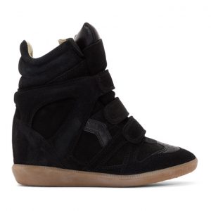 Isabel Marant Black Bekett Sneakers (BK0006-00M101S)