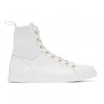 Gianvito Rossi White Martis High Sneakers (S73300.W1WHT.CEO)