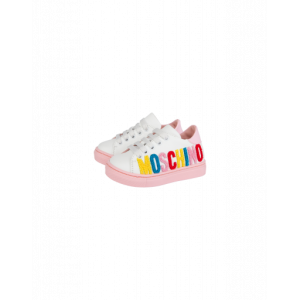 Moschino Sneakers Aus Kalbsleder Logo Embroidery (MNT67387MK157)