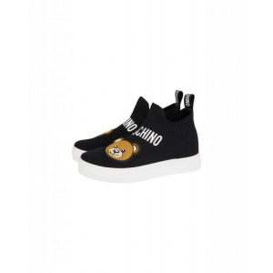 Moschino High Socken Sneakers Teddy Patch (MNT67505MK066)