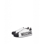 Moschino Sneakers Aus Kalbsleder Maxi Logo (POLMB15192G1CGA110A)