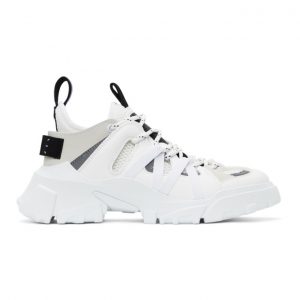 MCQ White Orbyt Descender No.2 Sneakers (652434R2739)
