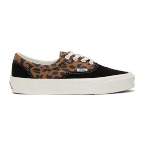 Vans Black and Brown OG Era LX Sneakers (VN0A3CXN4MC)