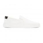Saint Laurent White Venice Slip-On Sneakers (585742 GIIN0)