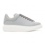 Alexander McQueen Grey Exaggerated-Sole Sneakers (645897WHZN0)